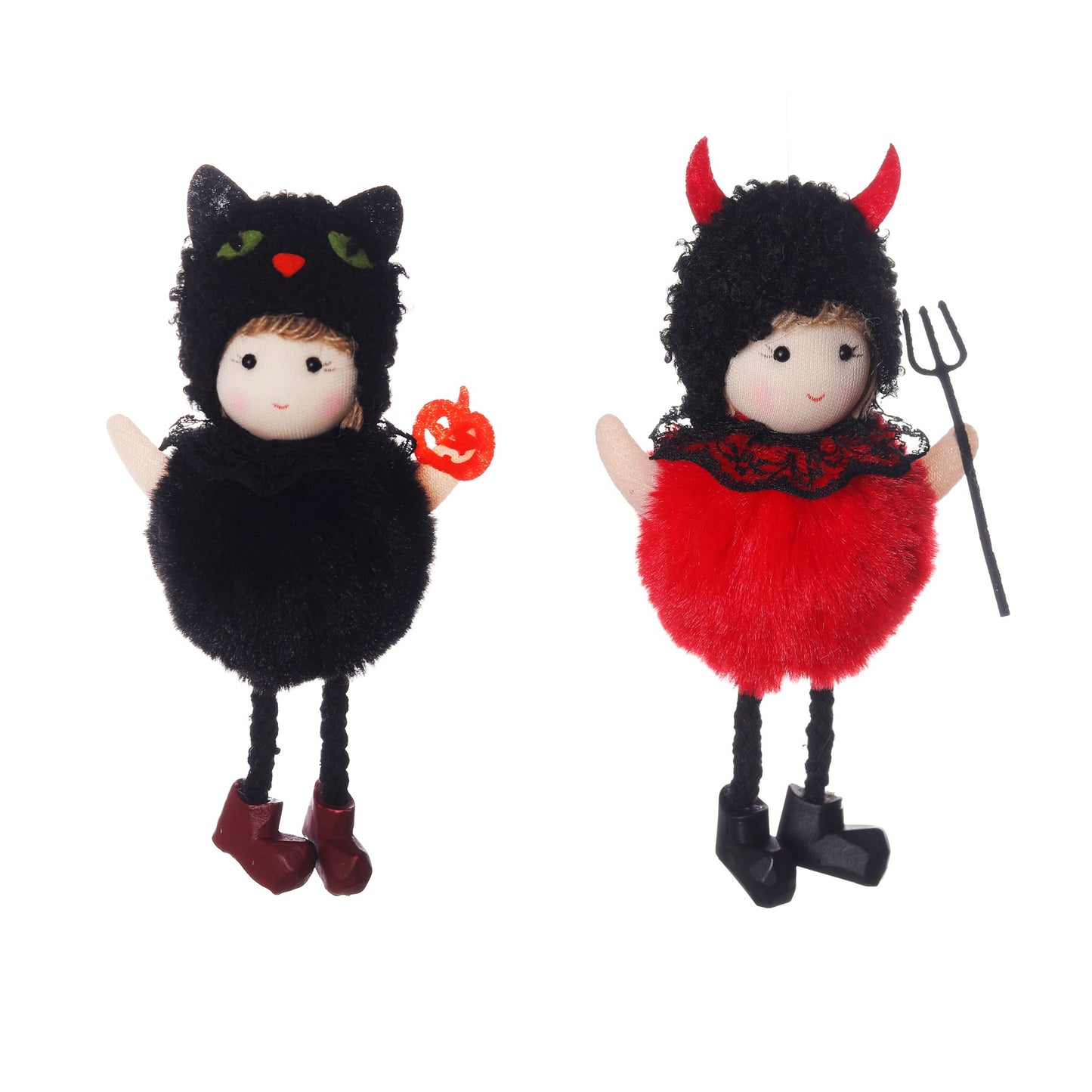 Halloween Hanging Decorations, Ghost Festival Bar Pumpkin Witch Decor, Broomstick Haunted House Props, KTV Decoration Supplies