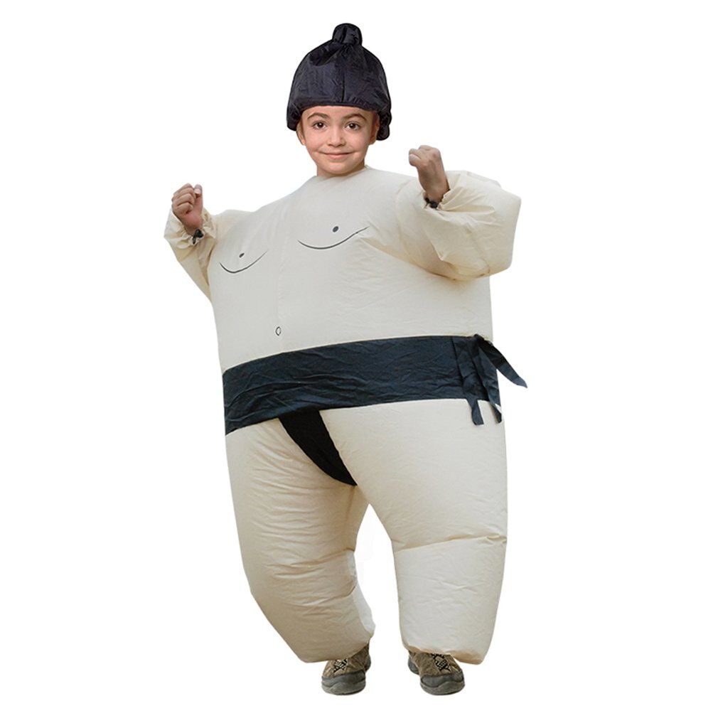 Inflatable Sumo Wrestler Costume – Blowup Fat Suit for Adults & Kids | Halloween & Party