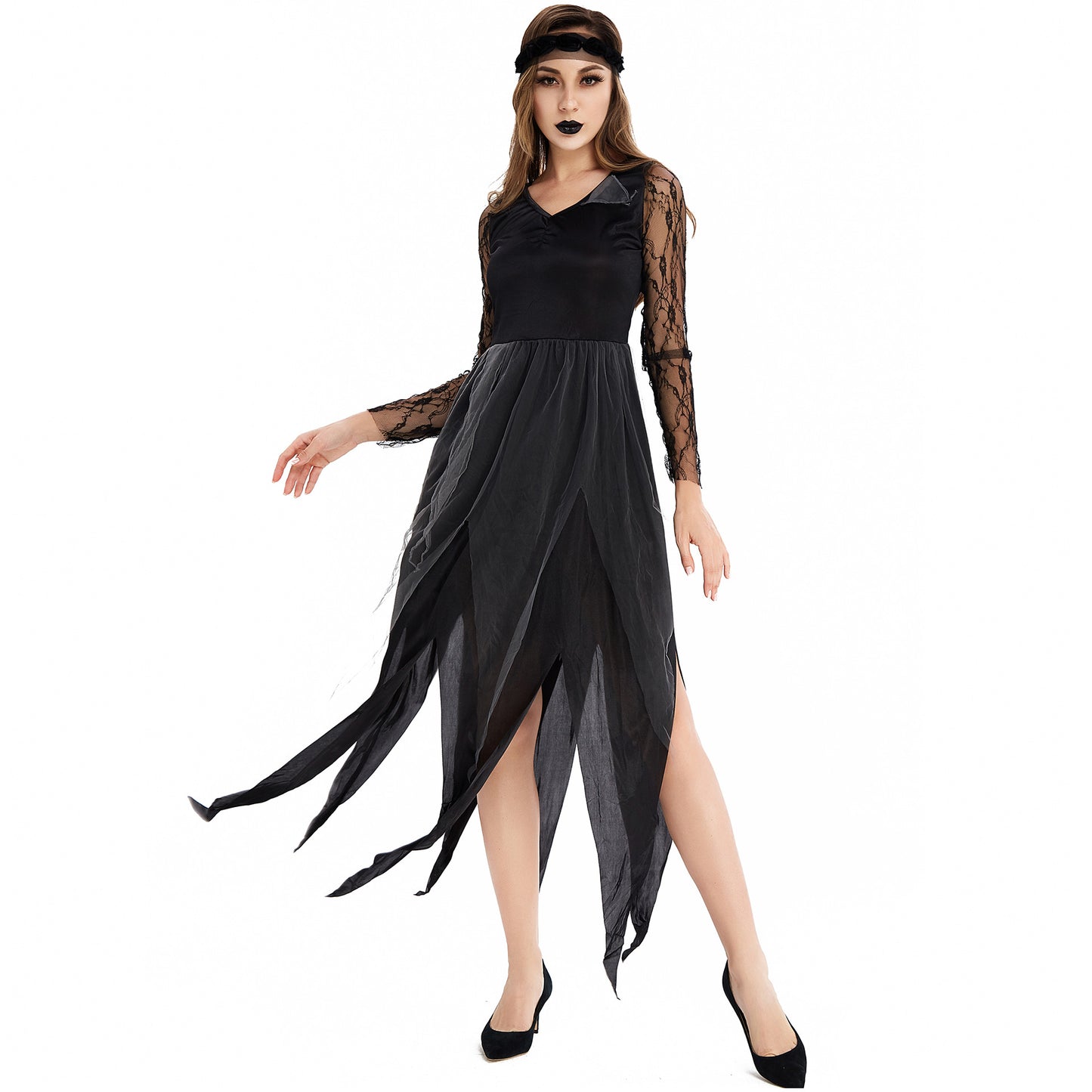 Halloween Costume Zombie Vampire Bride Ghost Bride Outfit