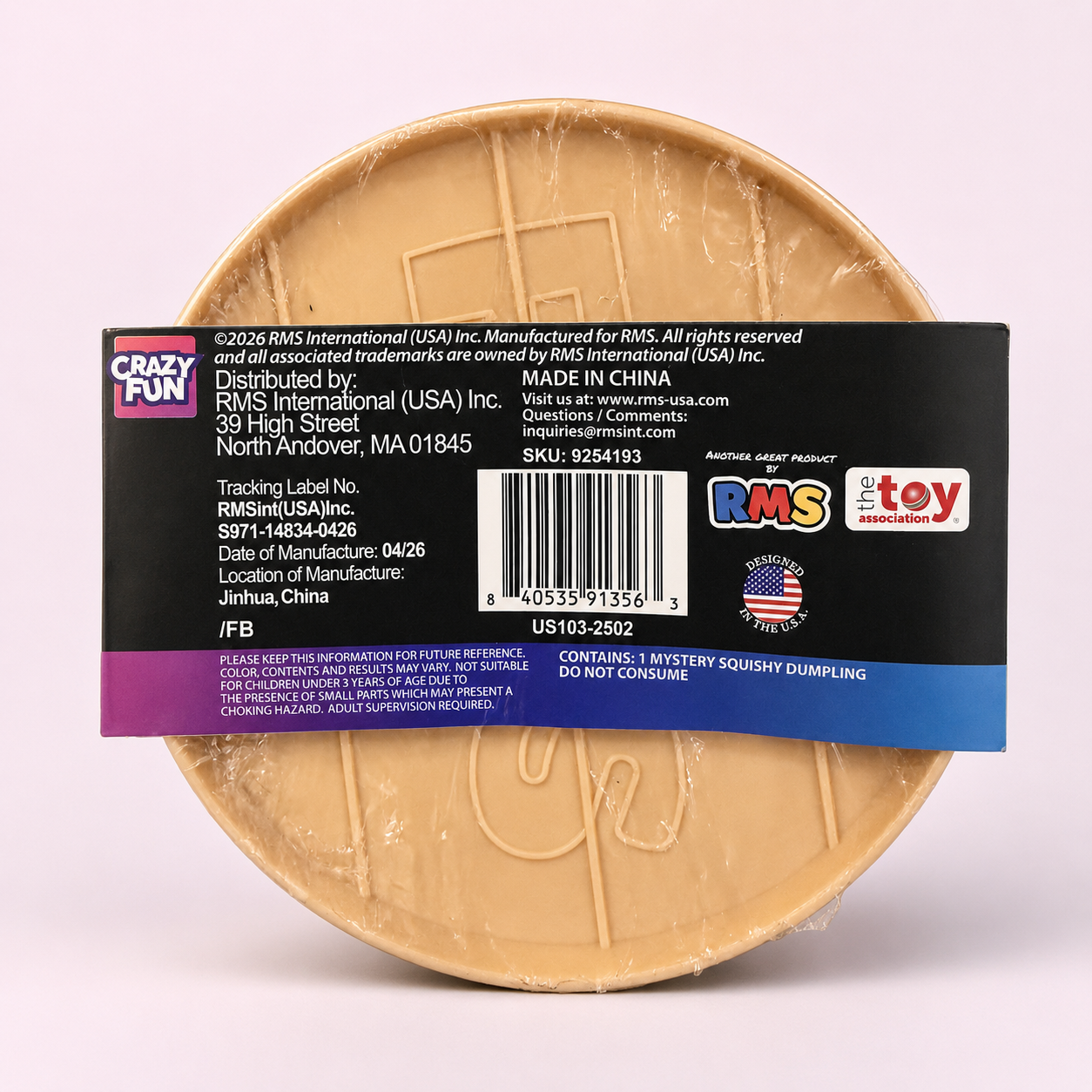 The Original Mystery Dumpling – Neon Tie Dye Edition