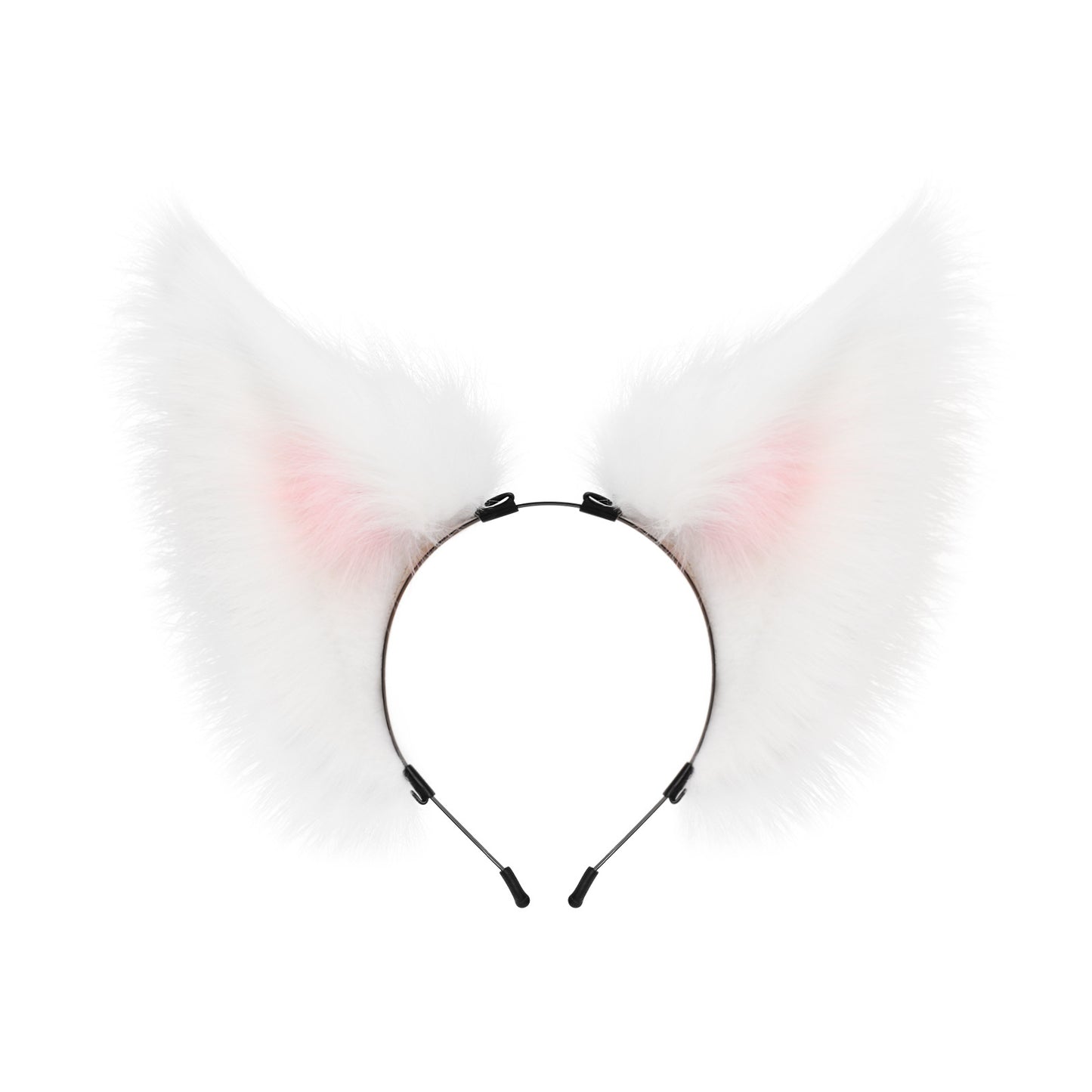 Faux Fur Cat Ears Headband Cute Large Cat Ear Hair Accessory Cosplay Convention Animal Ears Headband Cat Girl Hair Decor