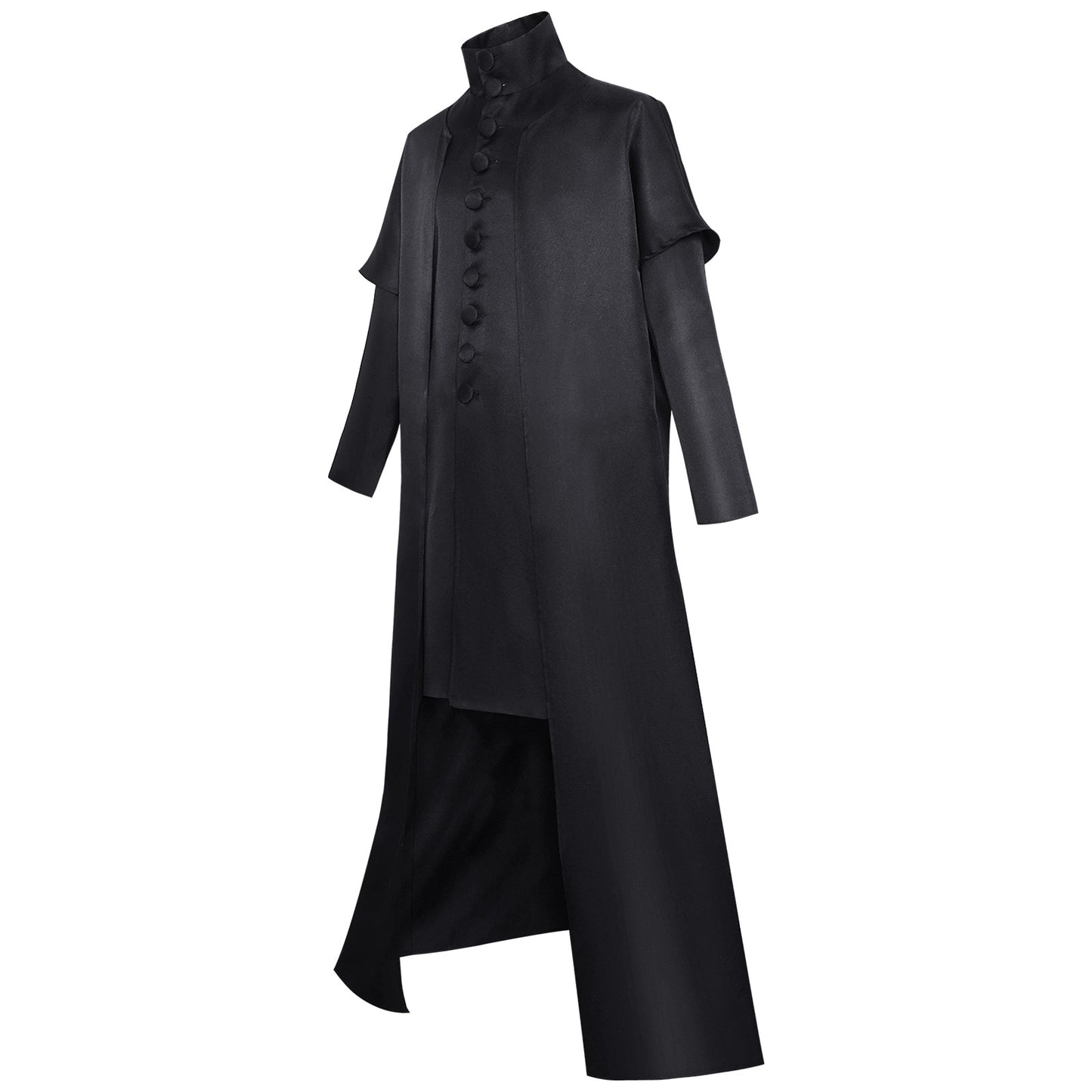 Professor Snape Cosplay Costume – Harry Potter | Black Professor Jacket & Robe Set | Unisex S–3XL