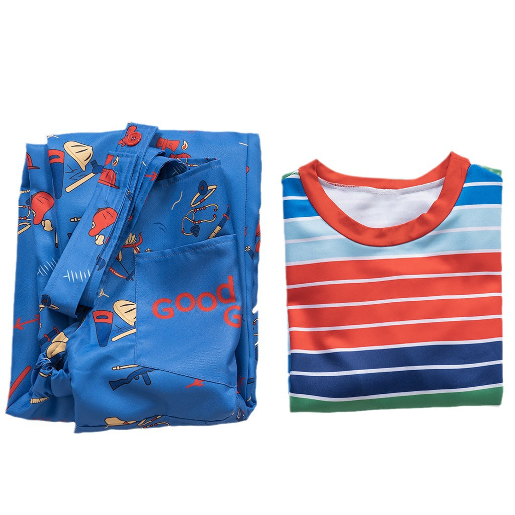 Ghost Baby Chucky Season 2 cosplay costume Chucky overalls performance costume Halloween cosplay costume