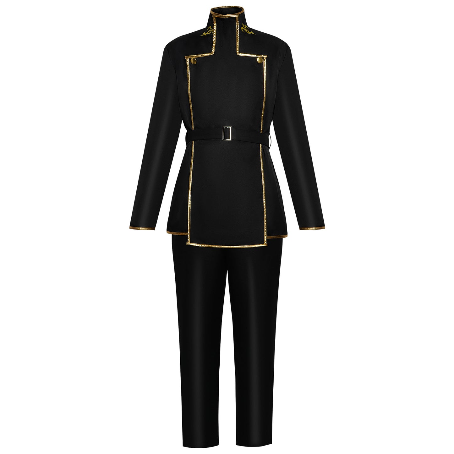Lelouch Lamperouge Cosplay Costume – Code Geass | Black Military Uniform Set | Unisex XS–3XL