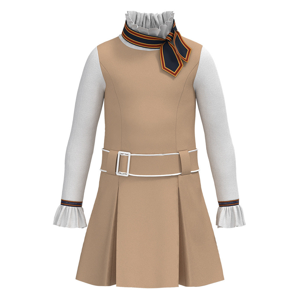 Jame Megan Cosplay Dress M3GAN 2.0 Female Lead Style Halloween Kids Performance Costume Cosplay Clothing