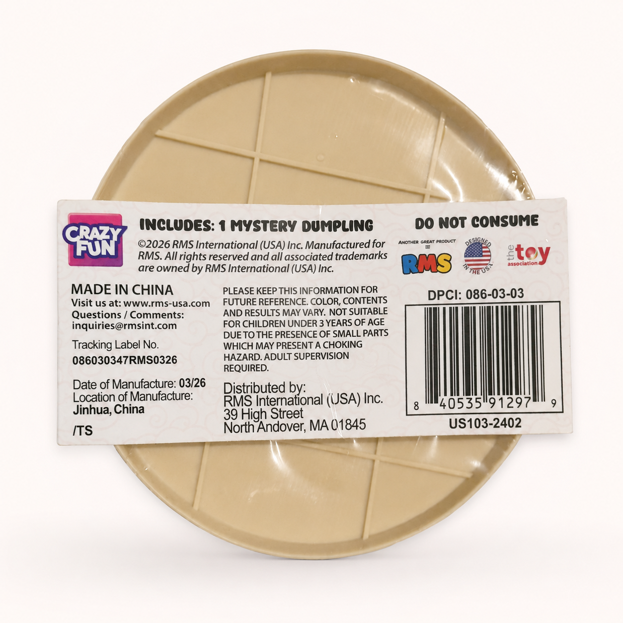 The Original Mystery Squishy Dumpling – Party Confetti Edition