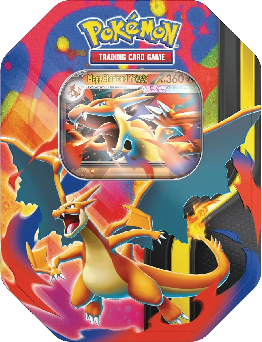 Pokémon TCG Mega Charizard Y Tin
