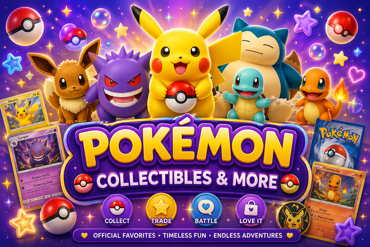 Pokémon Trading Cards & Collectibles
