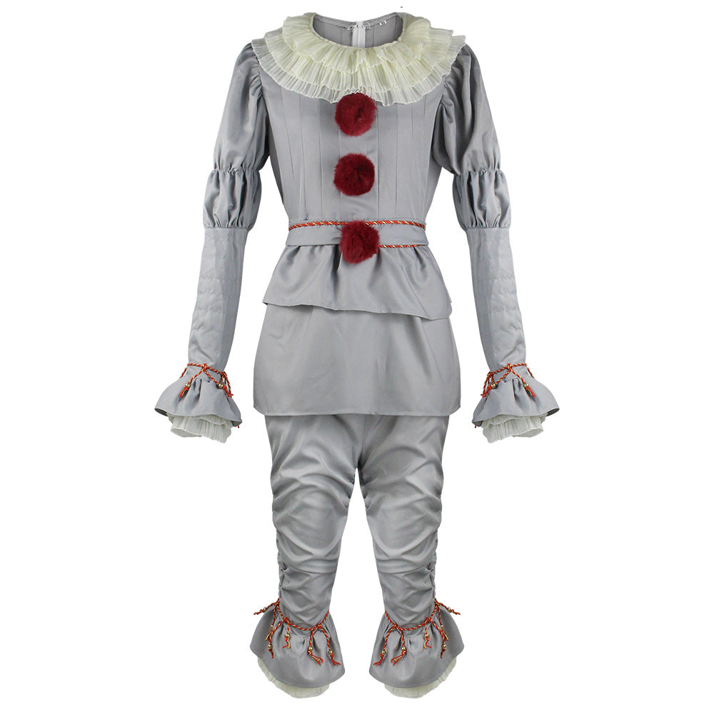 Movie It: Chapter Two Pennywise Cosplay Costume Clown Halloween Costumes Adult Kids