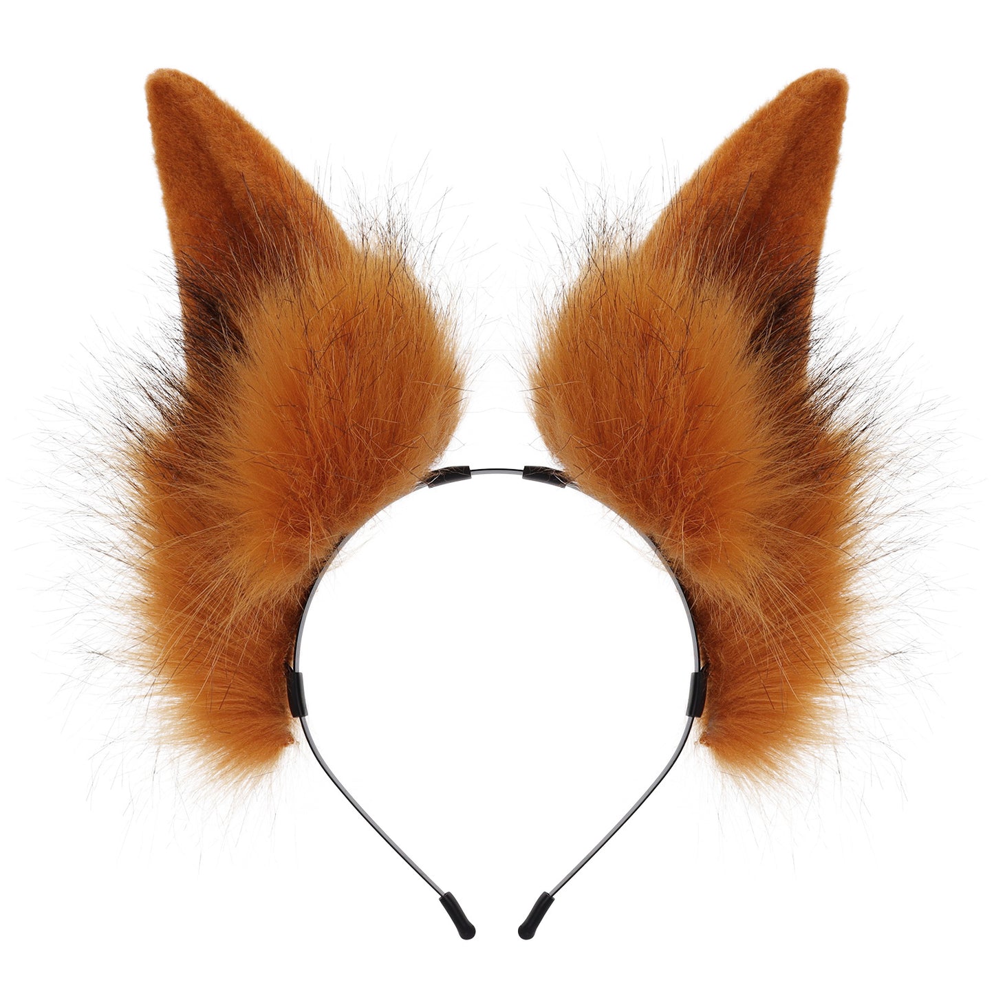 Fuzzy Cat Girl Animal Ears Headband, Cat Ears Cosplay Halloween Party Fox Ears Hair Accessory