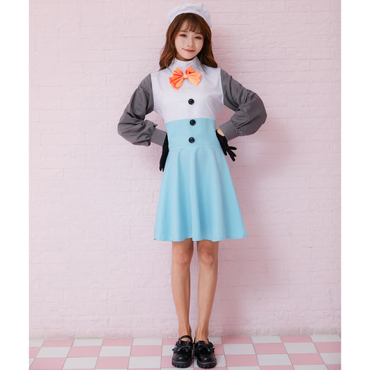 Frozen Snowman Maid Cosplay Costume – Women's Halloween Outfit