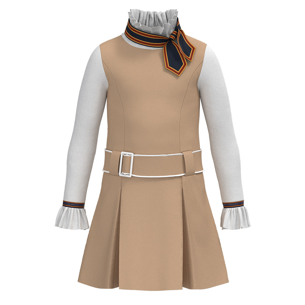 Jame Megan Cosplay Dress M3GAN 2.0 Female Lead Style Halloween Kids Performance Costume Cosplay Clothing