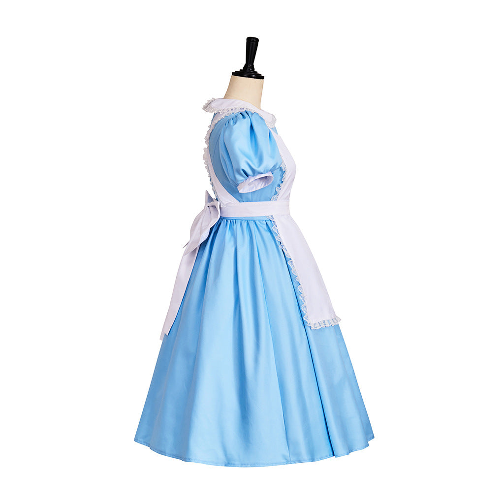 Anime adult Alice's Adventures in Wonderland cosplay costume maid costume Halloween cosplay costume