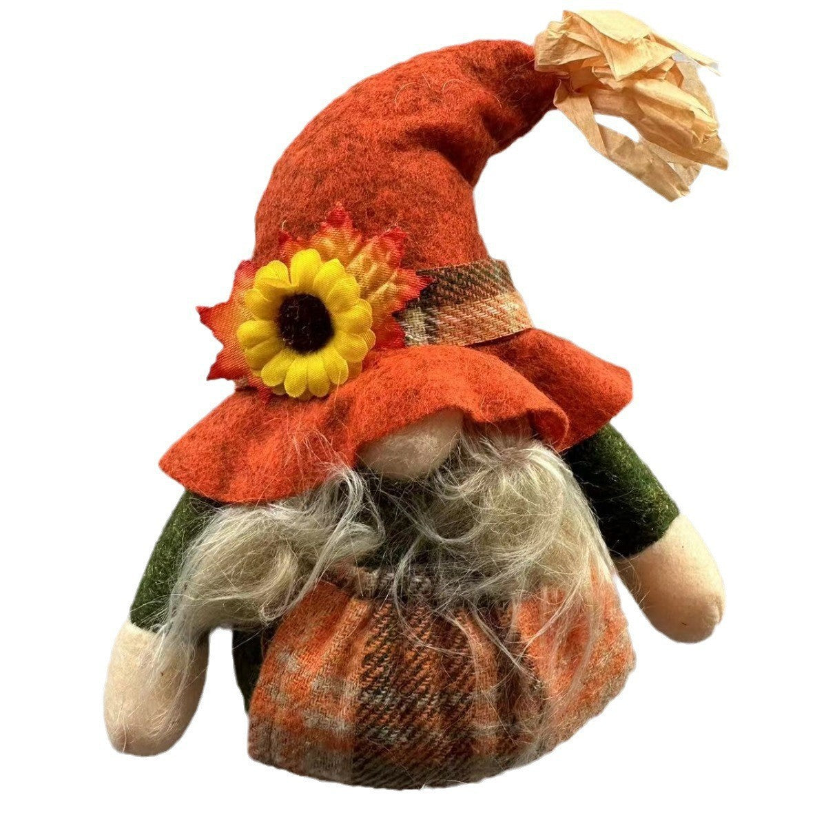 New  Christmas Faceless Old Man Doll Toy, Small Harvest Doll, Standing Figure Gift