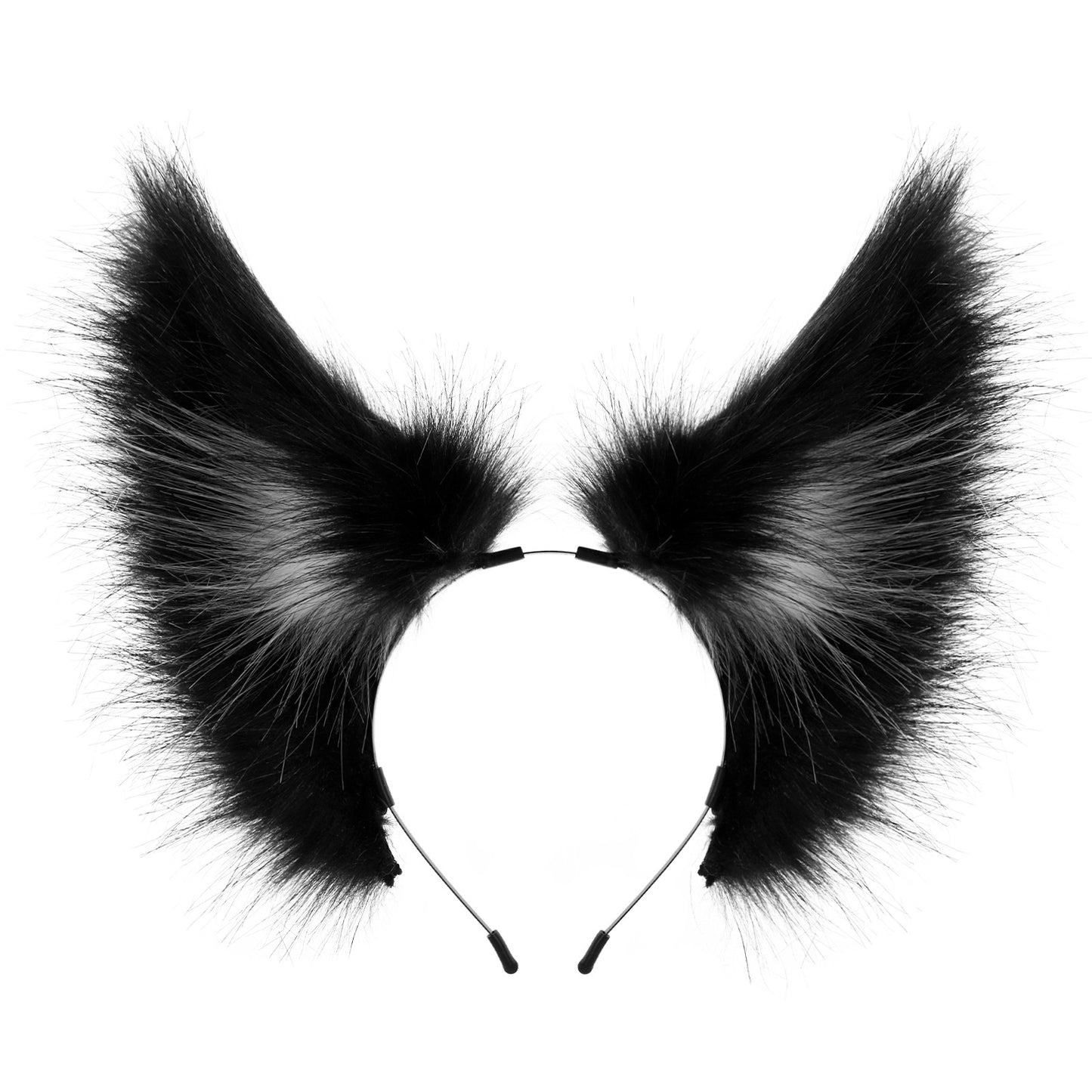 Faux Fur Cat Ears Headband Cute Large Cat Ear Hair Accessory Cosplay Convention Animal Ears Headband Cat Girl Hair Decor