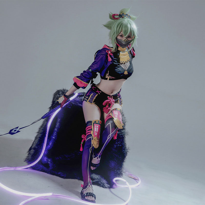 Chiori Cosplay Costume – Genshin Impact | Full Deluxe Set with Accessories & Optional Wig | XS–2XL