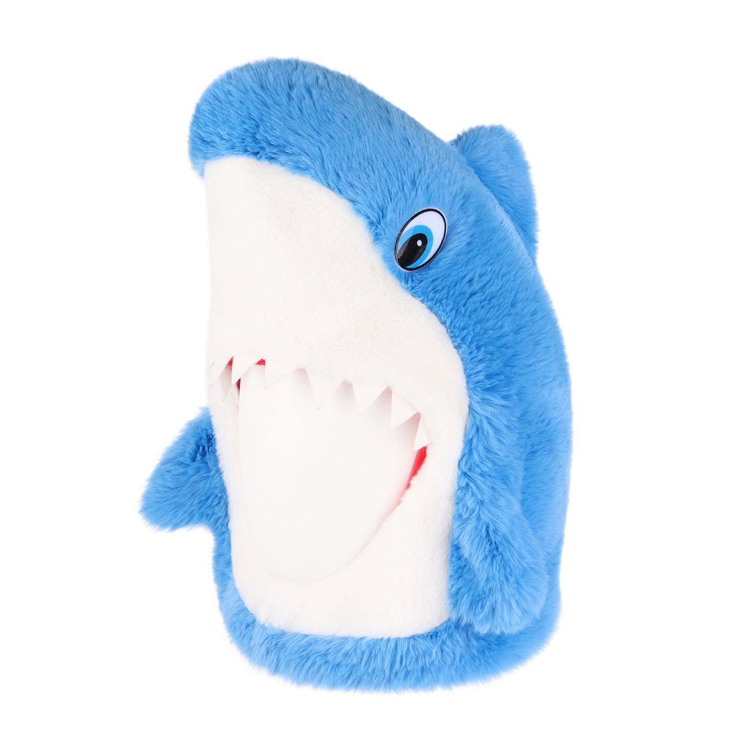 Cartoon Funny Shark Plush Headpiece for Parties, Performances, and Photo Props