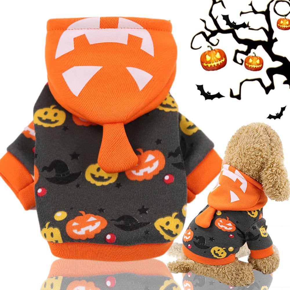 Halloween Pet Costume – Angel & Cartoon Print Jacket for Cats & Dogs | 16 Colors | XS–XXL