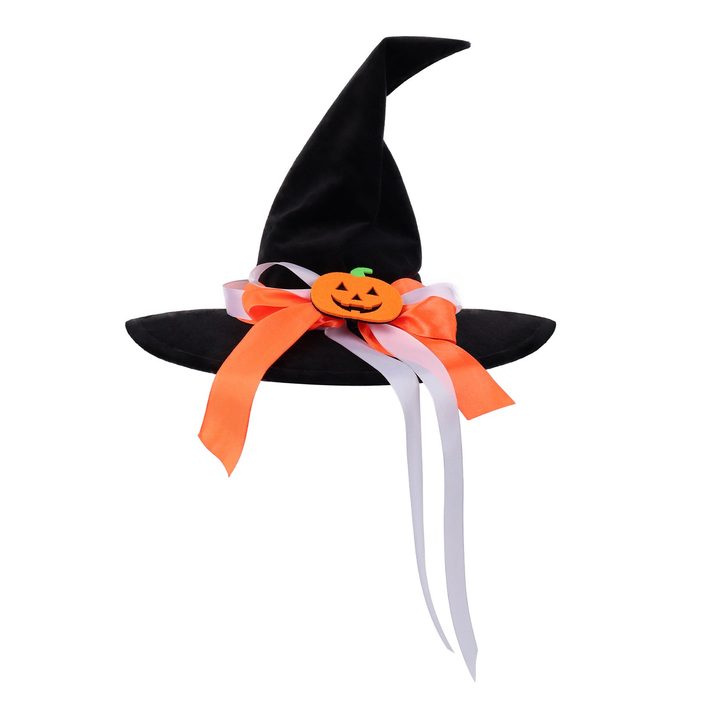 Halloween Witch Hat Hair Clip, Pumpkin Headwear for Party Cosplay, Fun and Quirky Hair Accessories