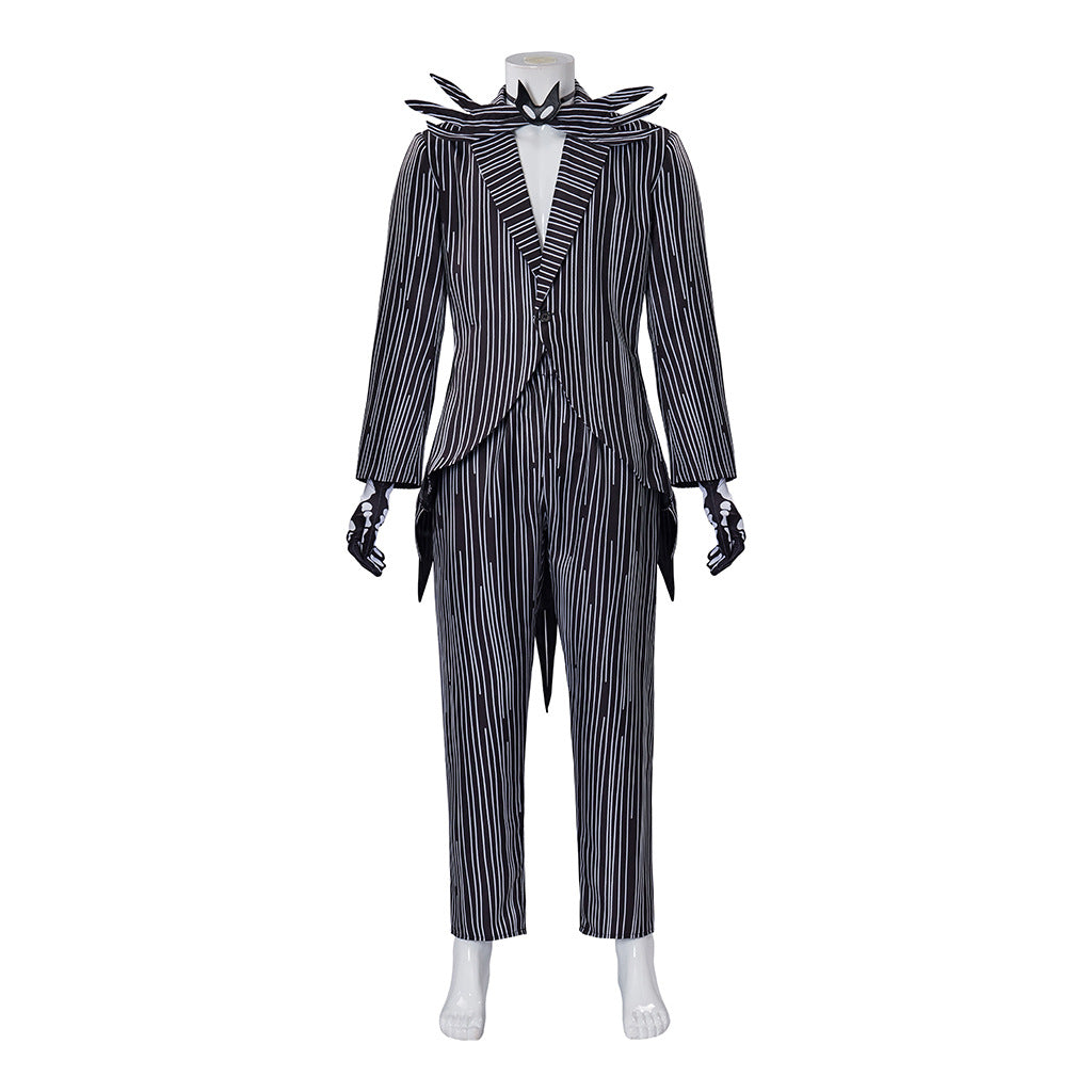 Christmas Eve Scar cosplay costume Jack Skellington Skull Jack cosplay costume Halloween cosplay costume