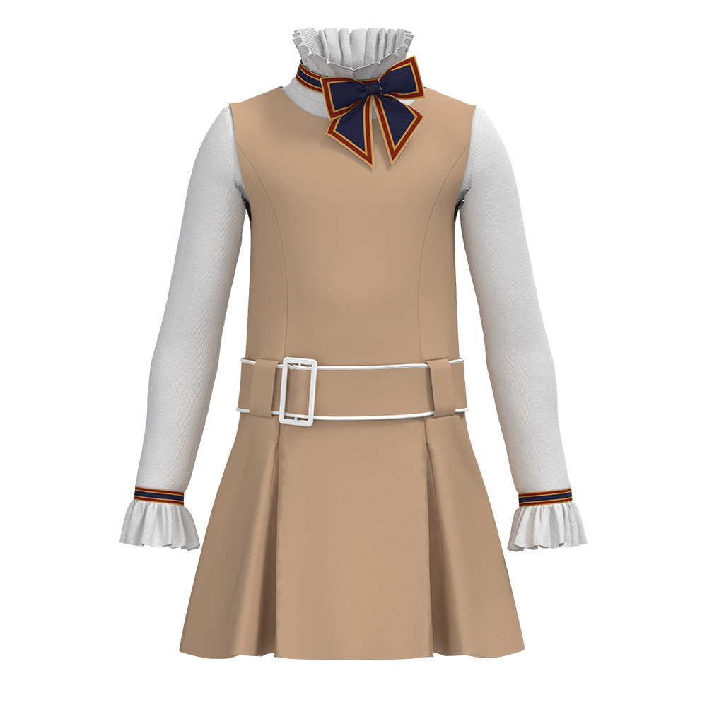 Jame Megan Cosplay Dress M3GAN 2.0 Female Lead Style Halloween Kids Performance Costume Cosplay Clothing