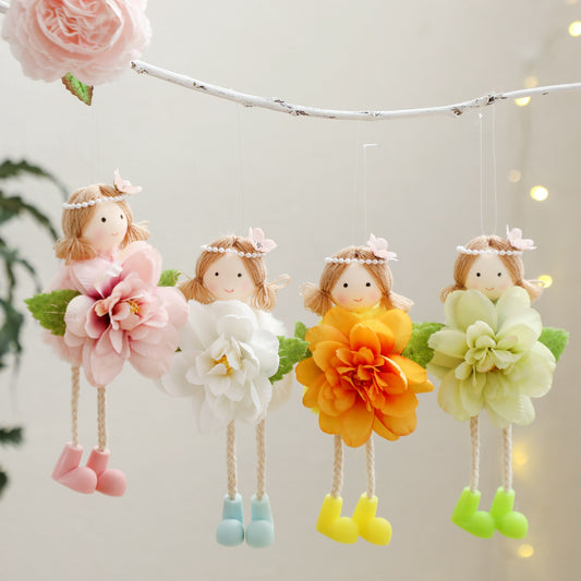 Easter Decoration Hanging Flowers for Party Scene, Handmade Ornament