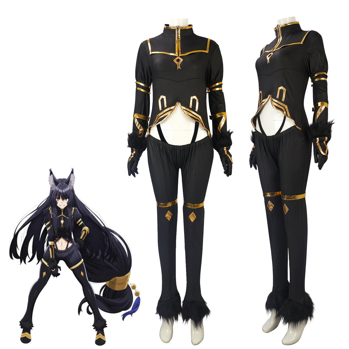 Shadow's Strength Delta Bodysuit Cosplay Costume Halloween Stage Performance Outfit