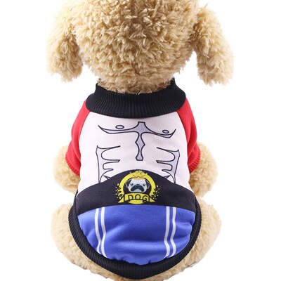 Halloween Pet Costume – Angel & Cartoon Print Jacket for Cats & Dogs | 16 Colors | XS–XXL
