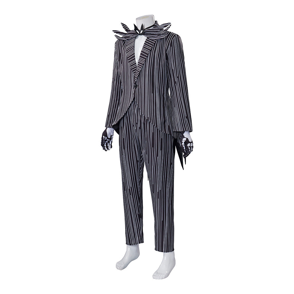 Christmas Eve Scar cosplay costume Jack Skellington Skull Jack cosplay costume Halloween cosplay costume