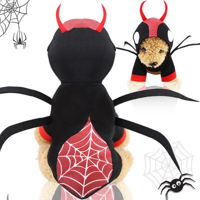 Halloween Pet Costume – Angel & Cartoon Print Jacket for Cats & Dogs | 16 Colors | XS–XXL