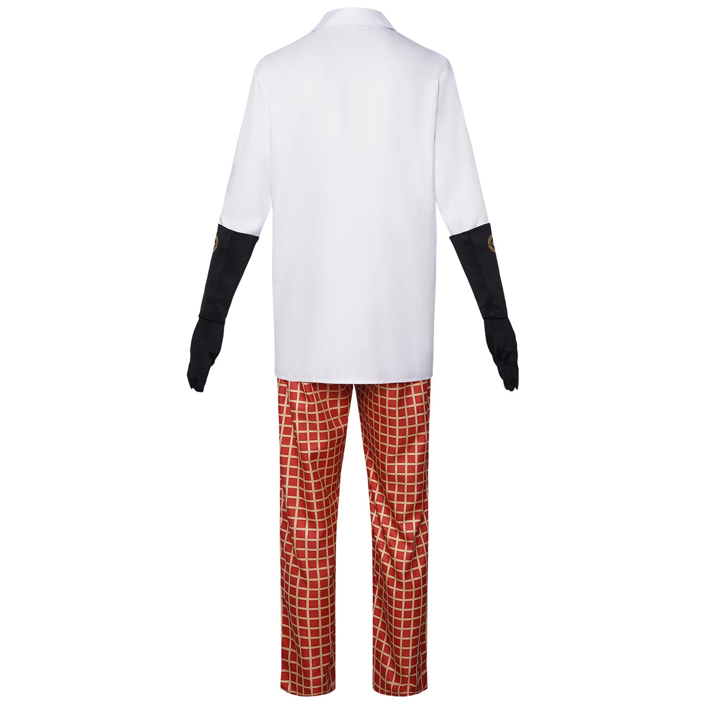 Dr. Nefario Cosplay Costume – Despicable Me | White Lab Coat, Plaid Trousers & Gloves Set | Unisex XS–3XL