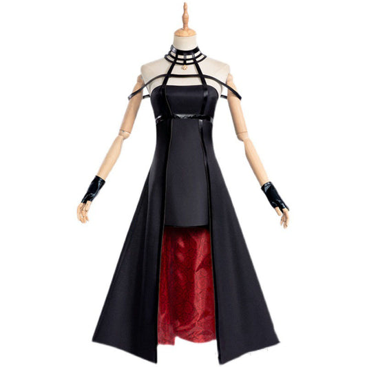 Yor Forger Assassin Cosplay Costume – Spy x Family | Black PU Leather Set | Adults & Kids