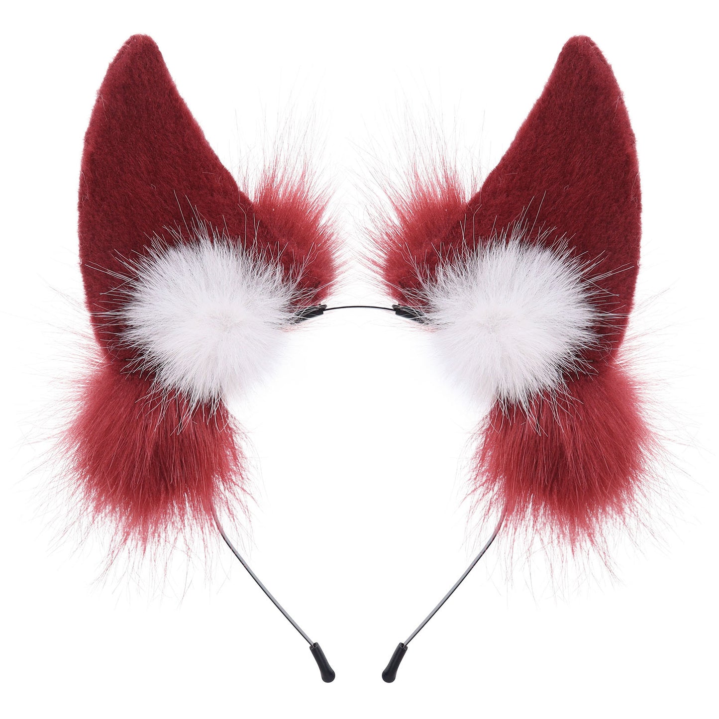 Faux Fur Cat Ear Headband Handmade Cute Kitty Hair Accessory Cosplay Convention Animal Ears Cat Girl Headwear