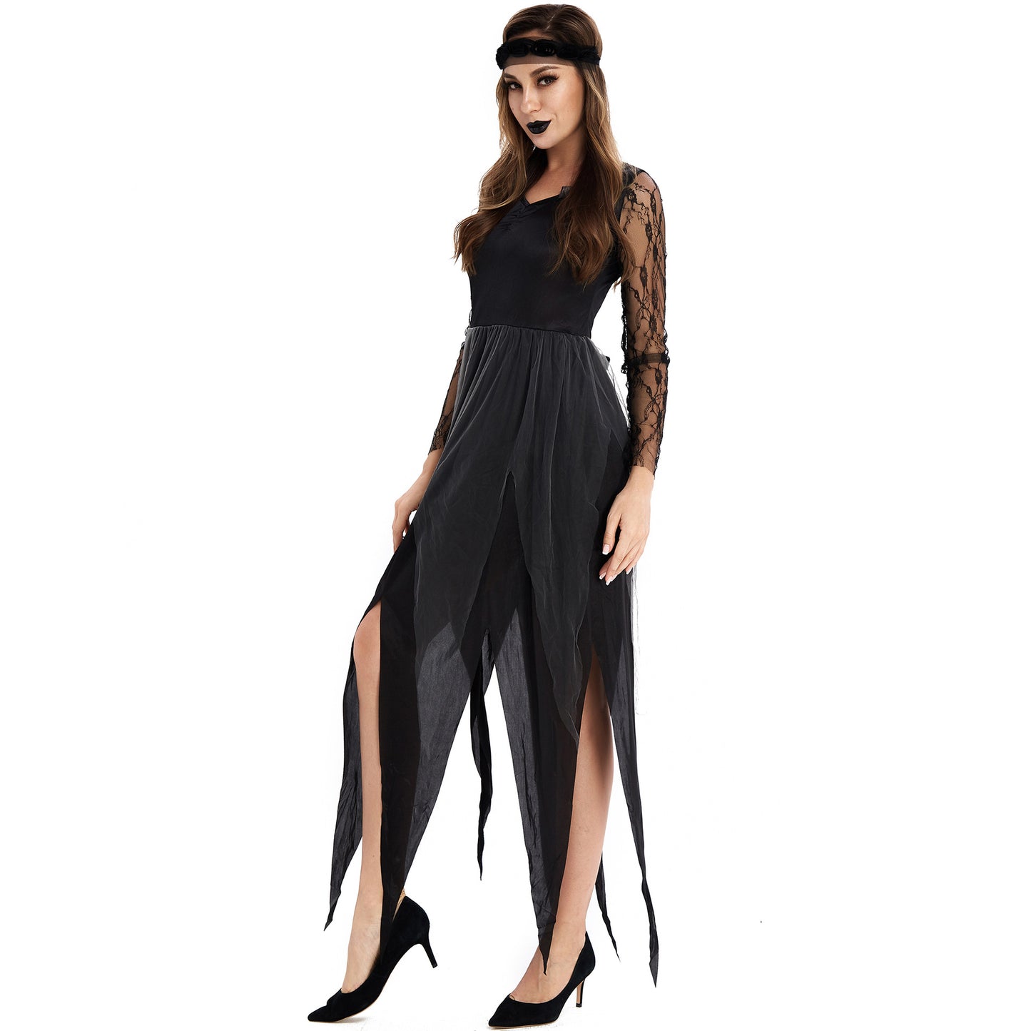 Halloween Costume Zombie Vampire Bride Ghost Bride Outfit