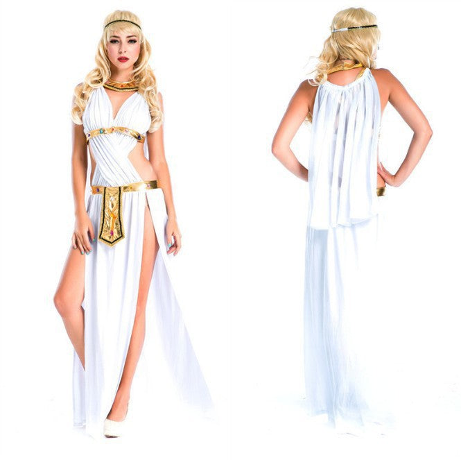 Halloween Costume Queen Outfit Cleopatra Costume Arabian Queen Costume Cosplay Game Uniform
