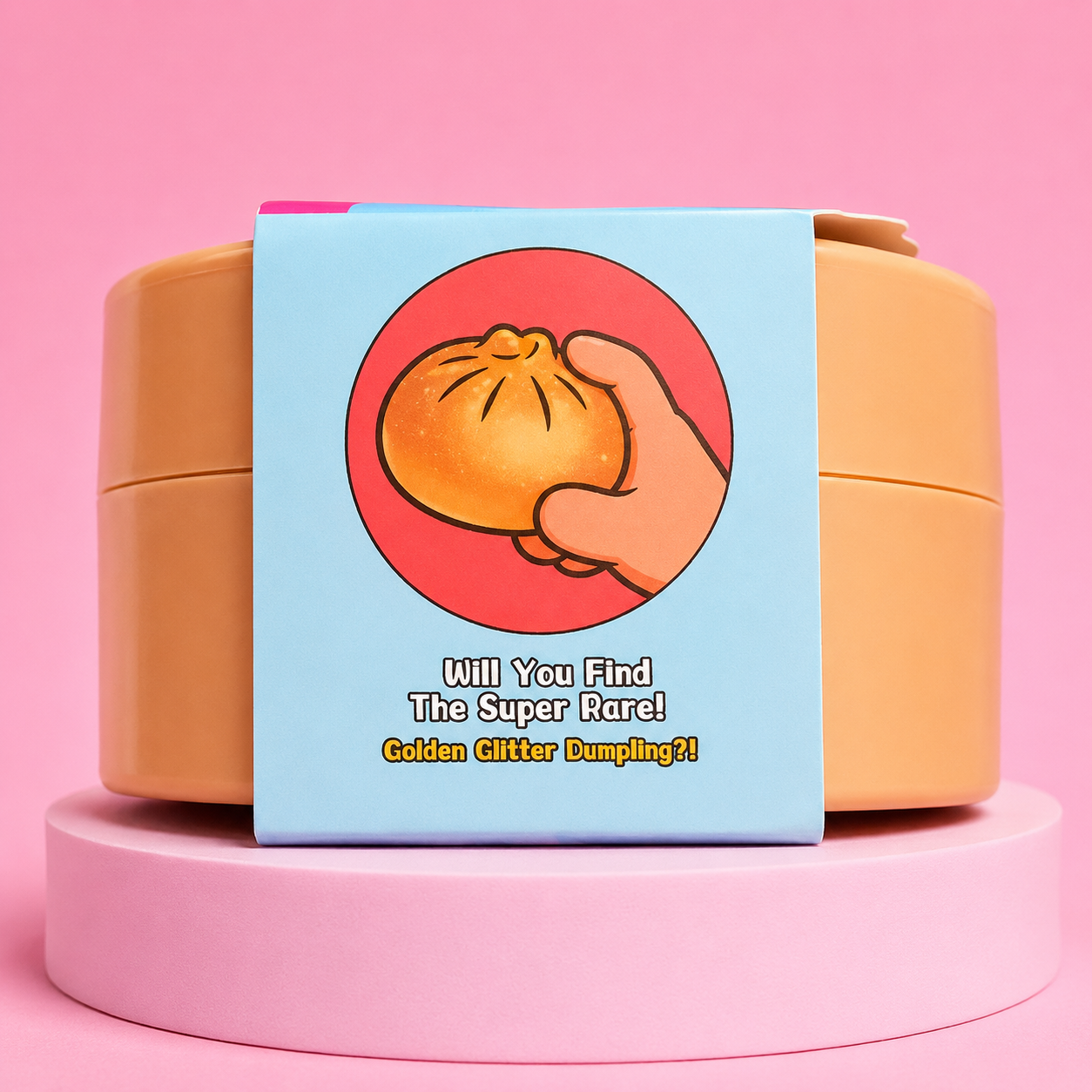 Squishy Bun Rainbow Mystery Dumpling – One Set Sugar Edition