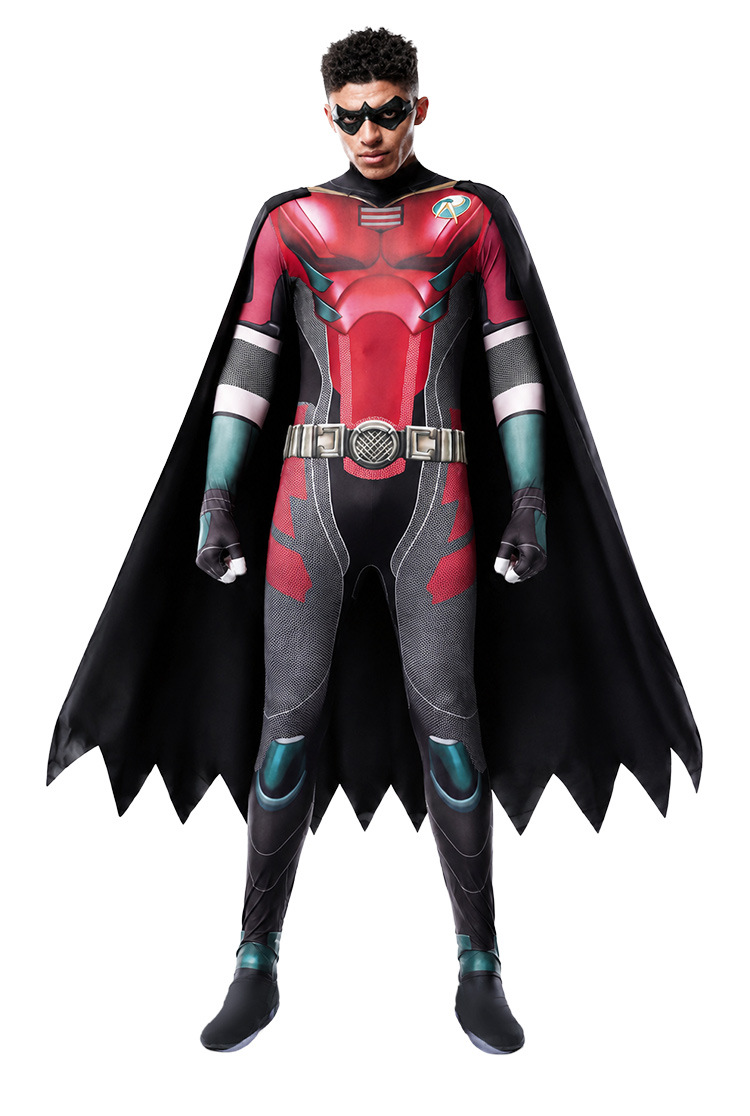 Stage Costume Halloween Costume Anime DC Superhero Titans Cosplay Costume Role Play Cosplay Bodysuit