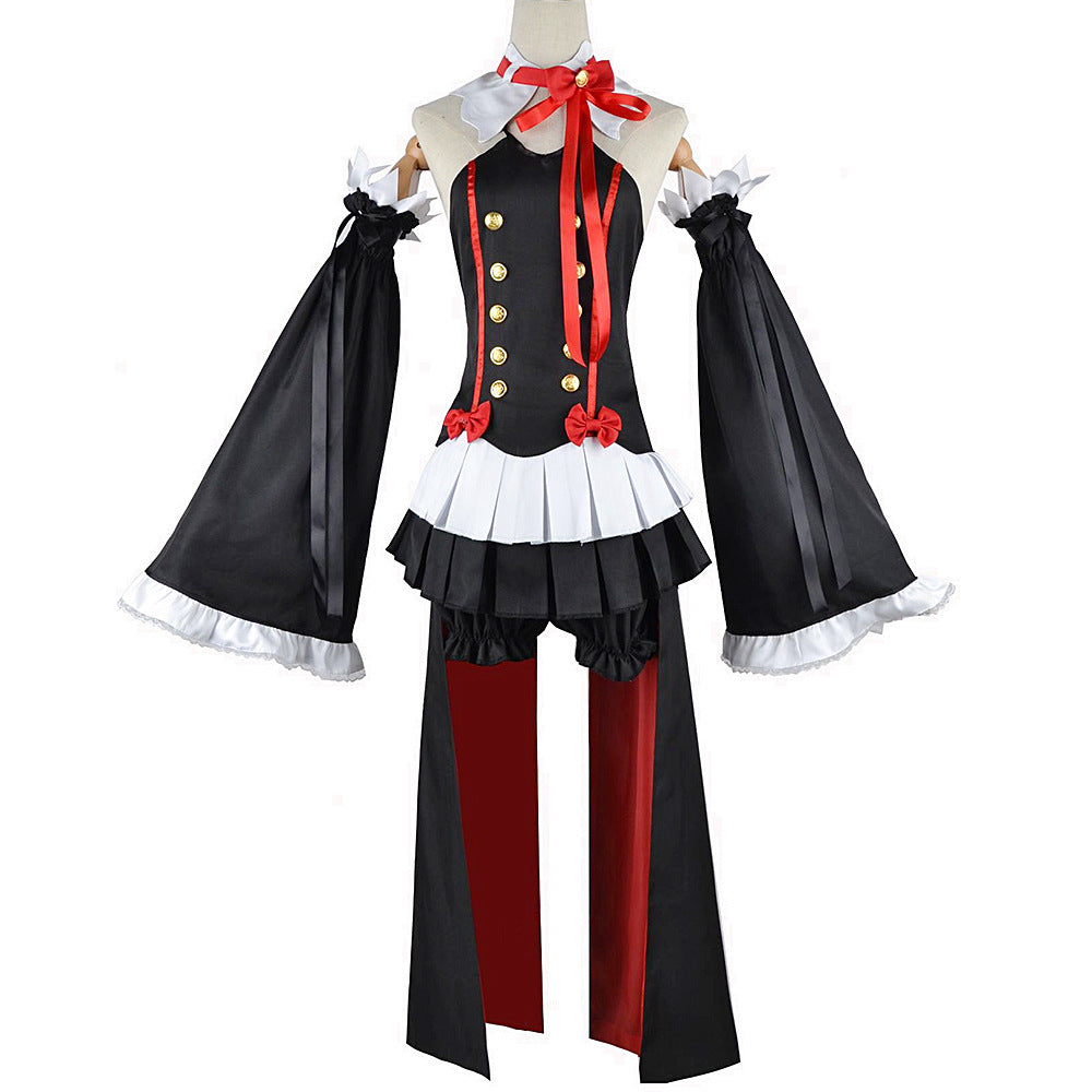 Kururu Cosplay Costume – Seraph of the End | Women's Full Set + Wig Option