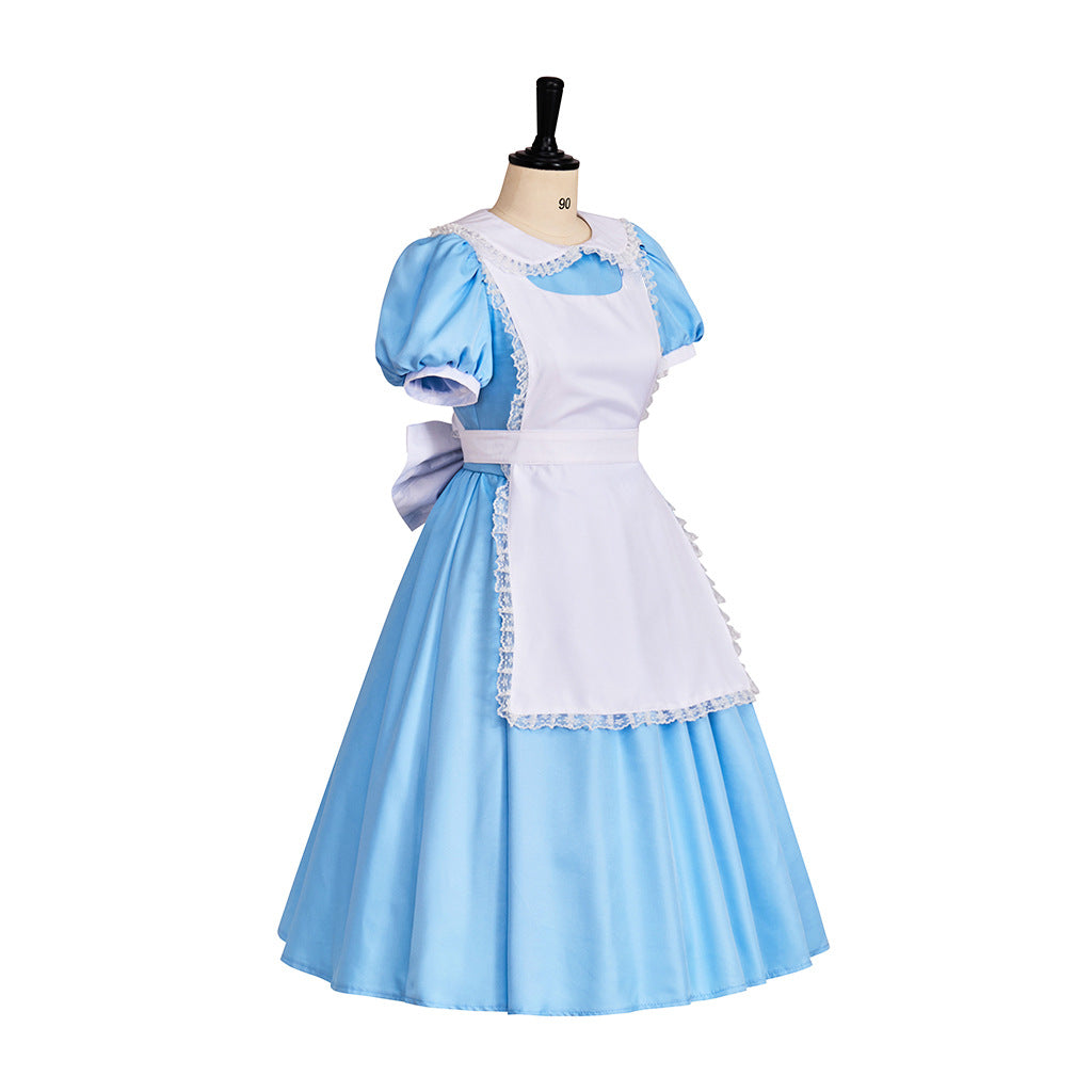 Anime adult Alice's Adventures in Wonderland cosplay costume maid costume Halloween cosplay costume