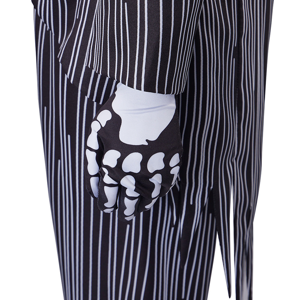 Christmas Eve Scar cosplay costume Jack Skellington Skull Jack cosplay costume Halloween cosplay costume