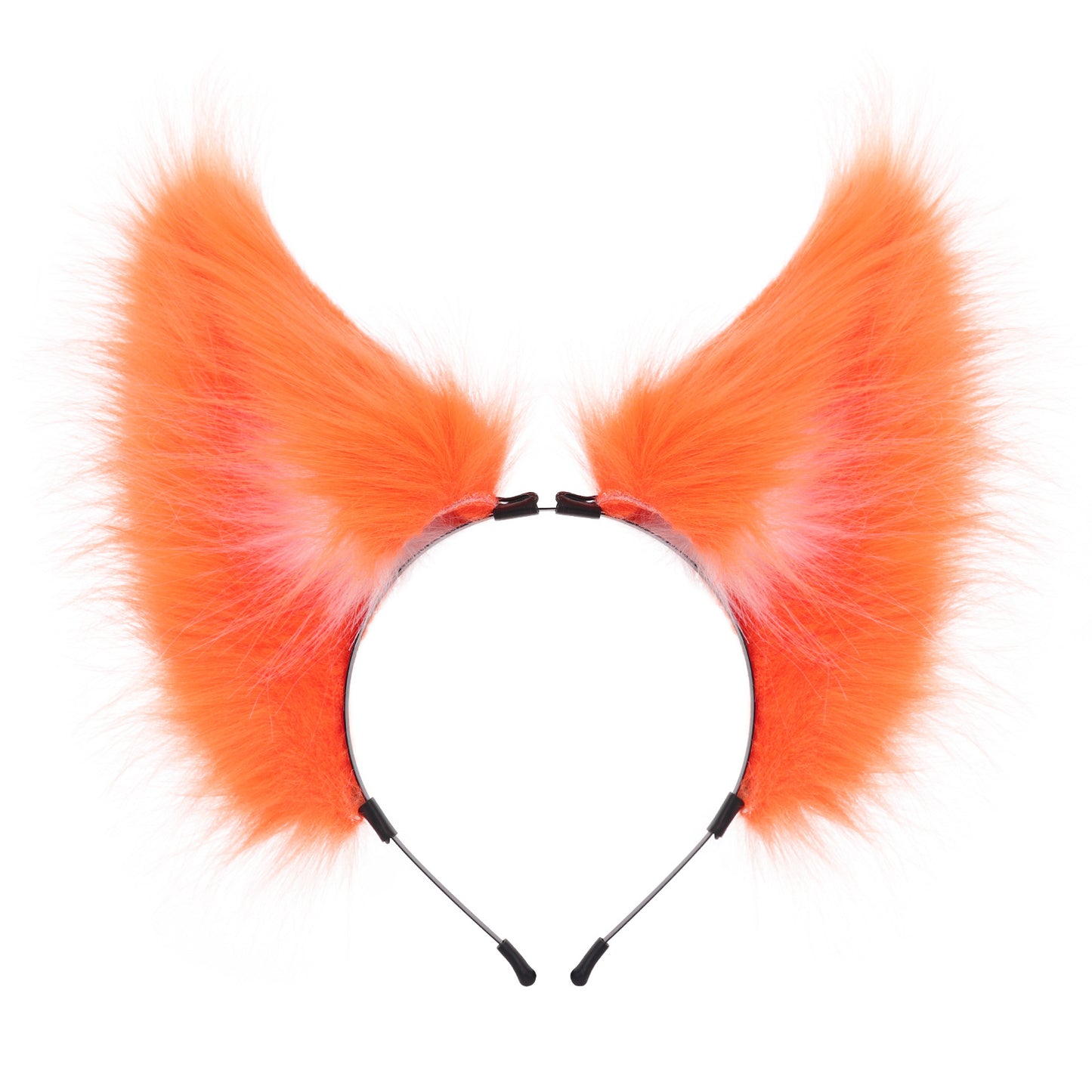 Faux Fur Cat Ears Headband Cute Large Cat Ear Hair Accessory Cosplay Convention Animal Ears Headband Cat Girl Hair Decor