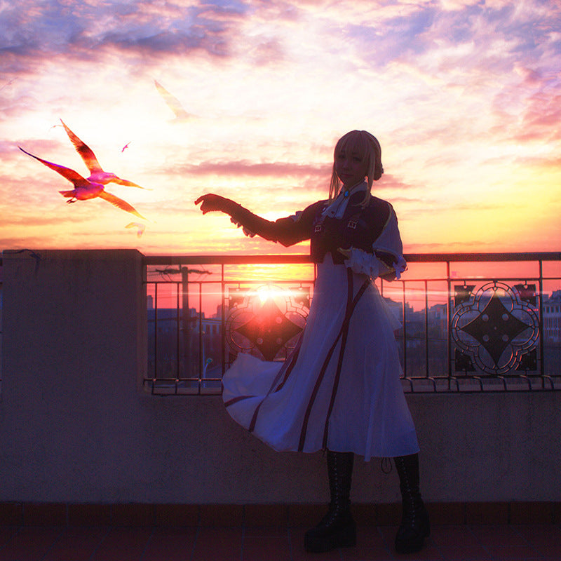Violet Evergarden Cosplay Costume – Auto Memory Doll Uniform | Women's Full Set