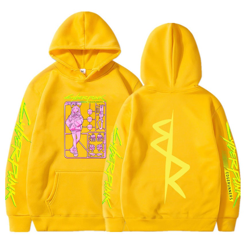 Cyberpunk: Edgerunners Rebecca Graphic Hoodie – Unisex Pullover | 7 Colors | XS–3XL