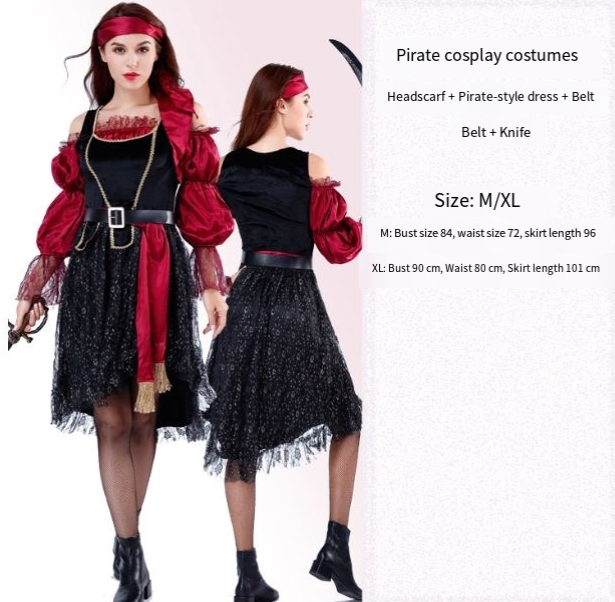 Adult Halloween Costume Set – Pirates, Vampire & More | 21 Styles