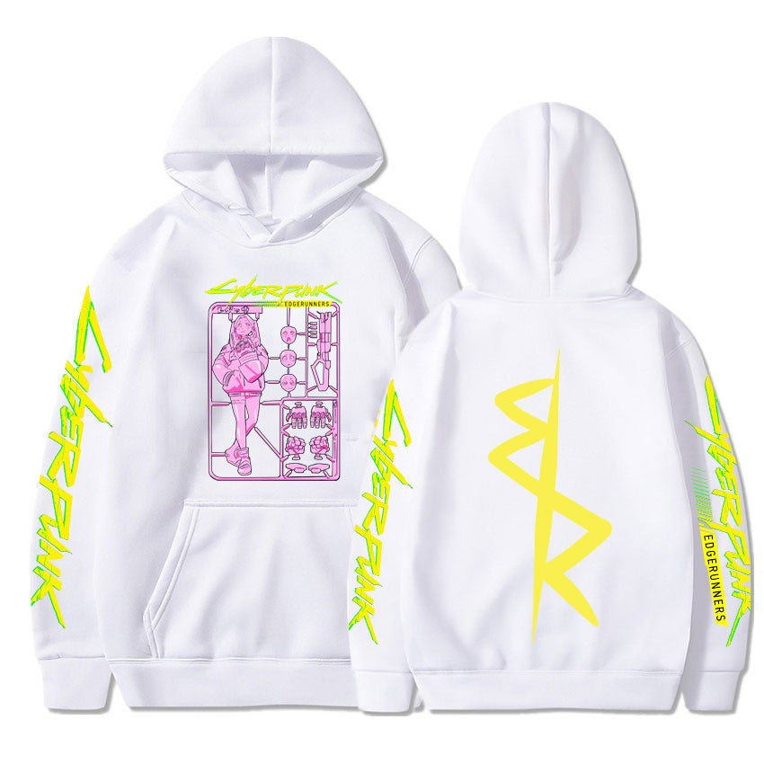 Cyberpunk: Edgerunners Rebecca Graphic Hoodie – Unisex Pullover | 7 Colors | XS–3XL