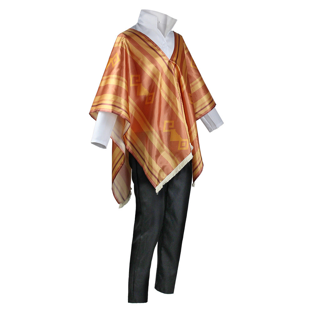 Camilo Madrigal Cosplay Costume – Encanto | Yellow Ruana Cloak, Shirt & Pants Set | Adults & Kids