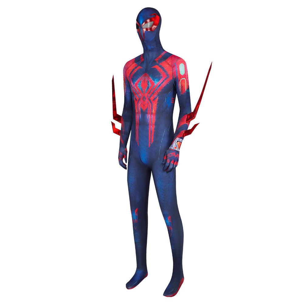 Spider-Man 2099 Cosplay Costume – Miguel O'Hara Bodysuit | Adults & Kids