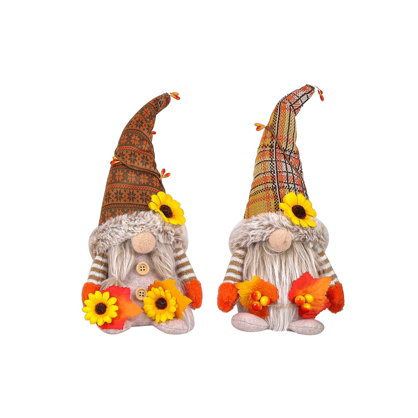 Harvest Festival Thanksgiving Season Faceless Doll Ornament Forest Gnome Dwarf Figurine Window Decoration
