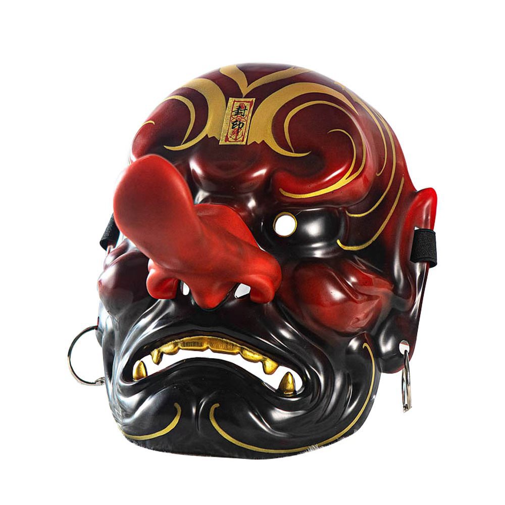 Tengu Demon Mask Resin ABS Ornament Gift Decoration Folk Culture Element