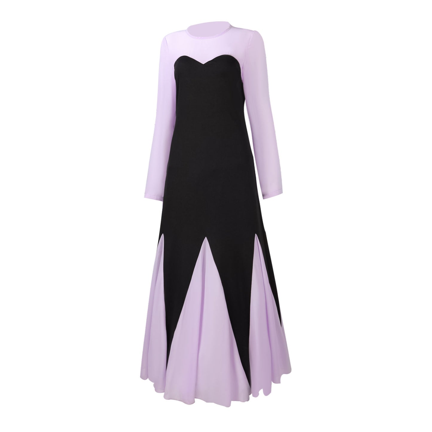 Ursula Cosplay Gown – The Little Mermaid (Disney) | Lavender & Black Floor-Length Dress | XS–3XL